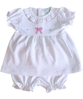 Baby Girl's Pink Bows Dress