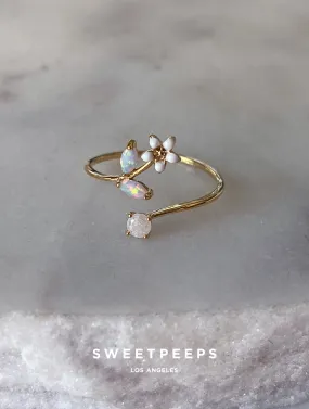 Baby’s Breath Flower Ring