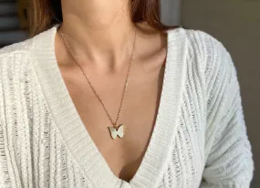 BAILEY CUT OUT BUTTERFLY NECKLACE