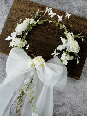 Brilliant Butterfly Flower Girl Crown