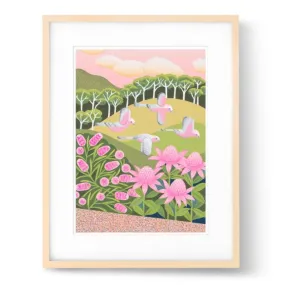 Claire Ishino Print - Enjoy the Journey