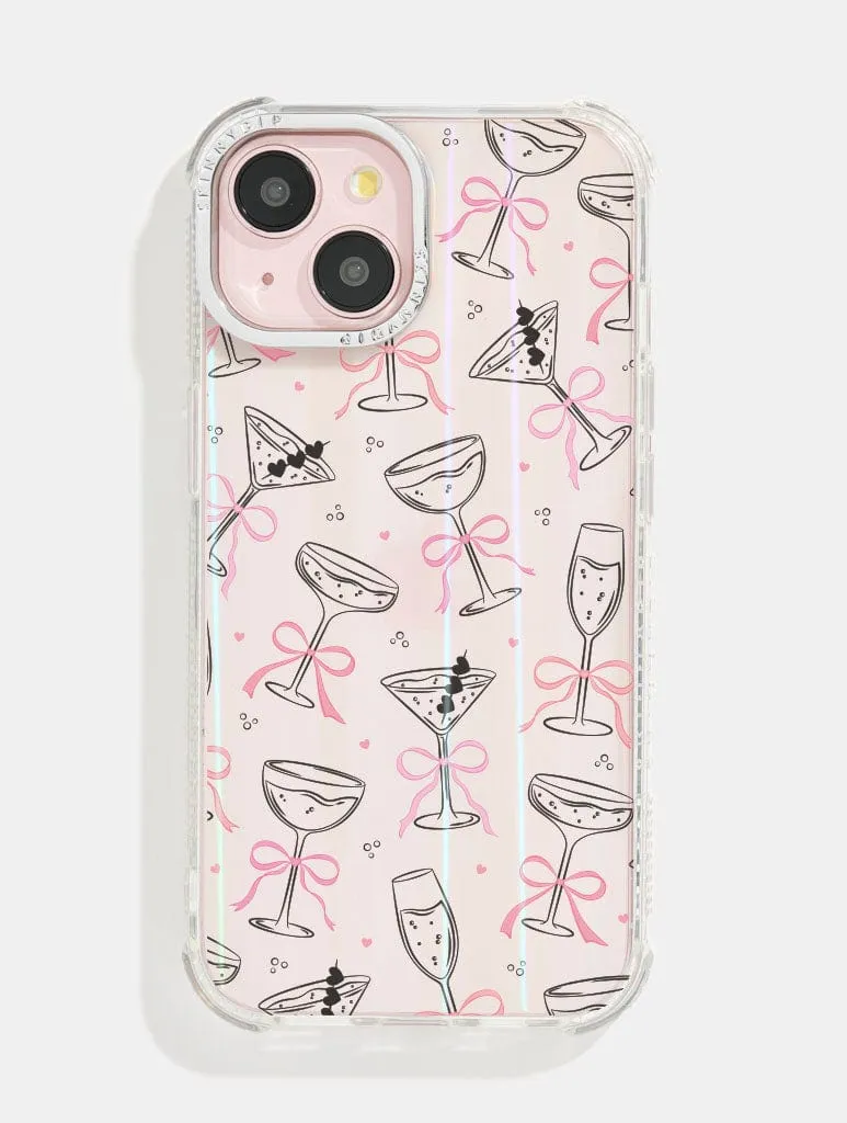 Cocktail Bows Shock iPhone Case