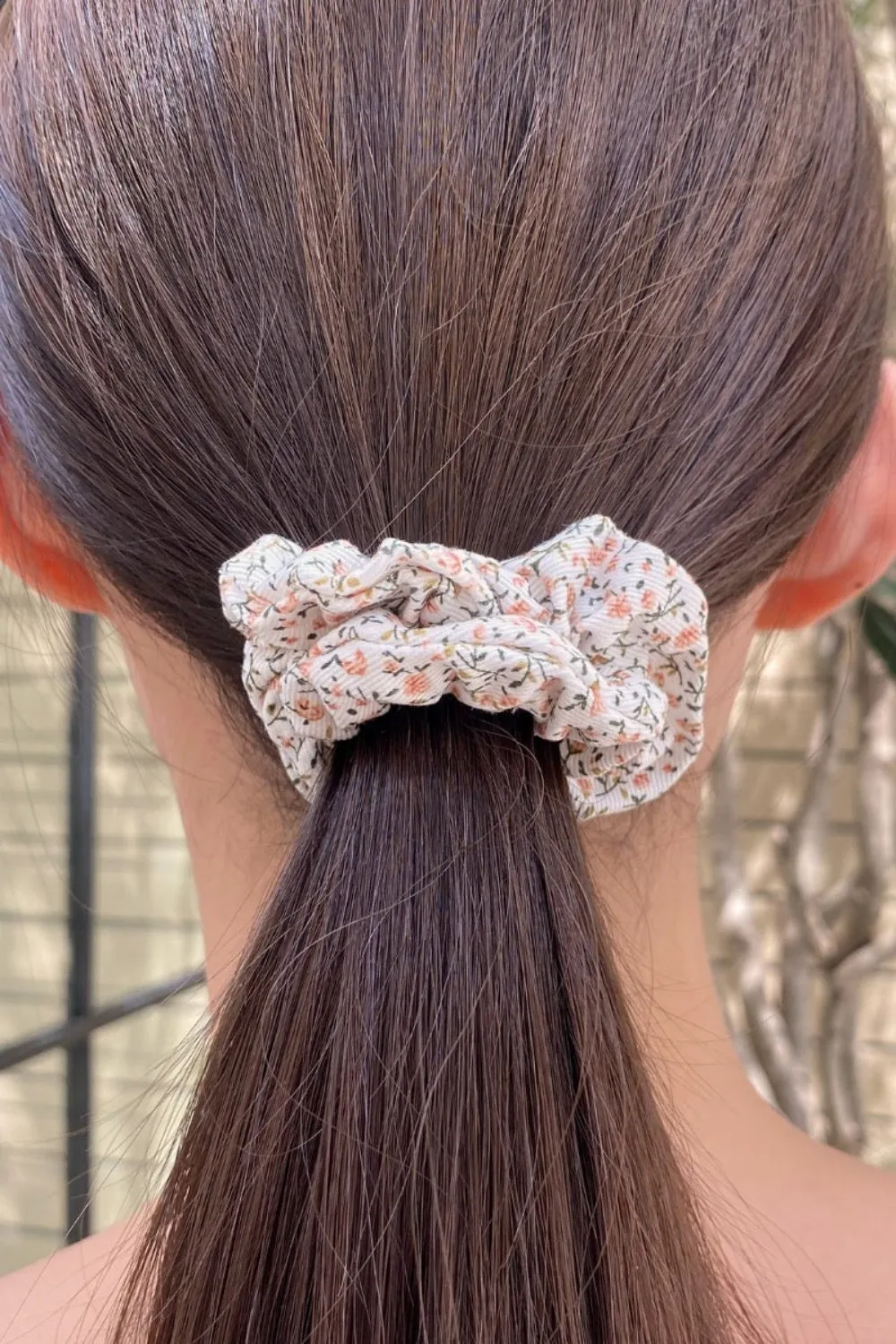 Floral Scrunchie