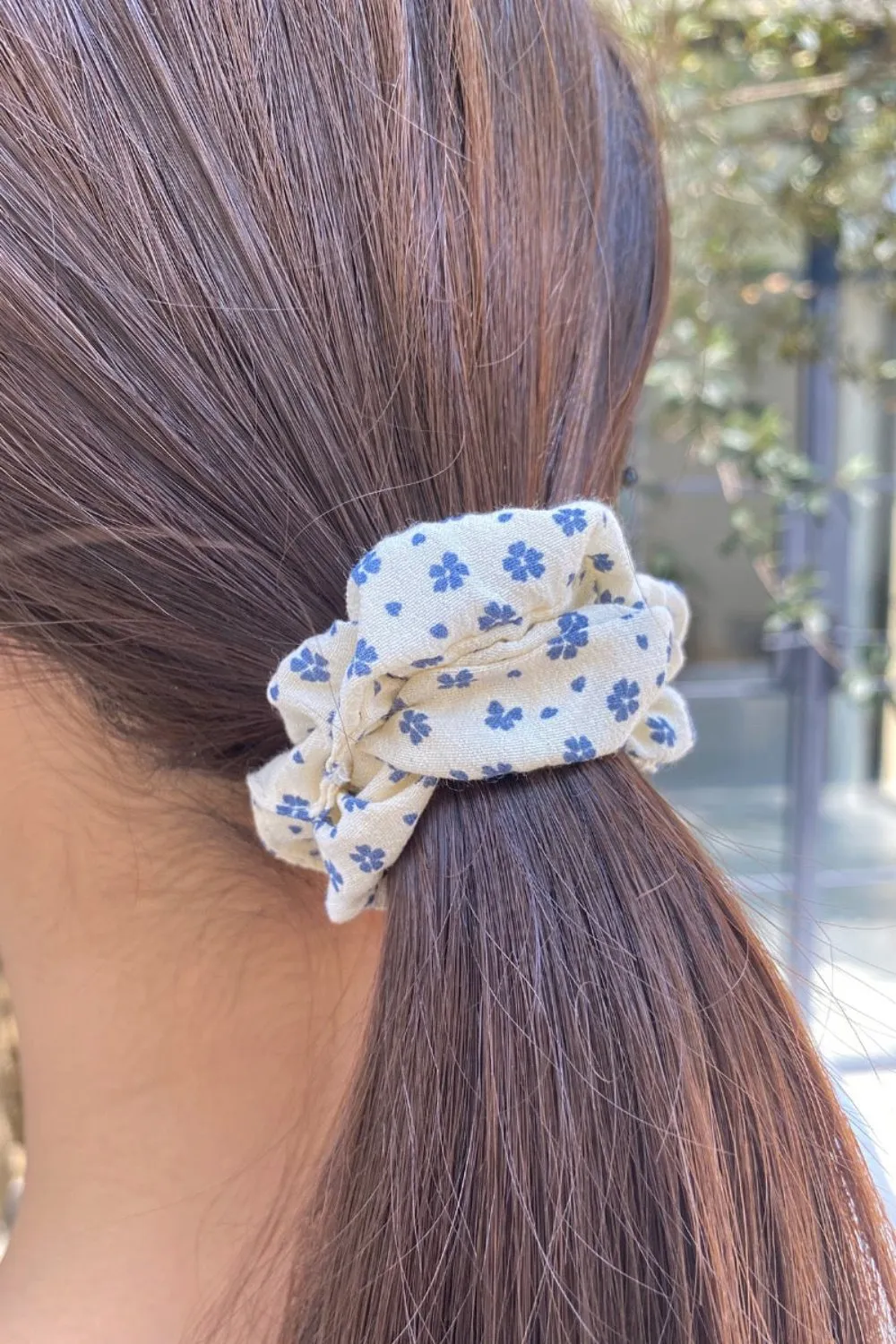 Floral Scrunchie