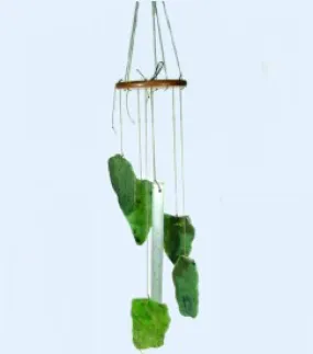 Jade wind chimes