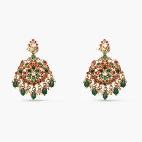 Kinjal Kempu Antique Earrings