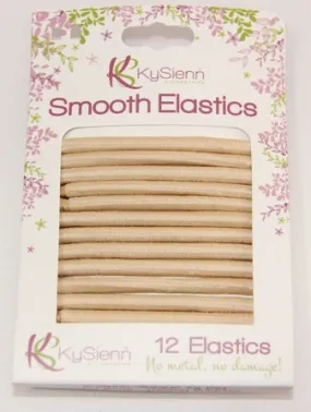 Kysienn Smooth Hair Elastics - 12 pack