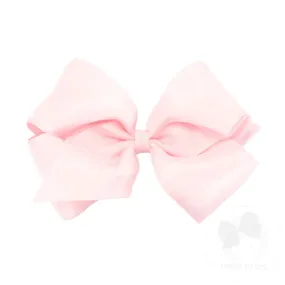 Light pink organza overlay bow