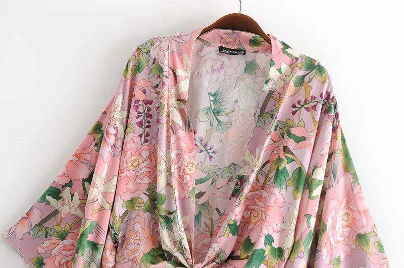 Margaret Floral Pink Top