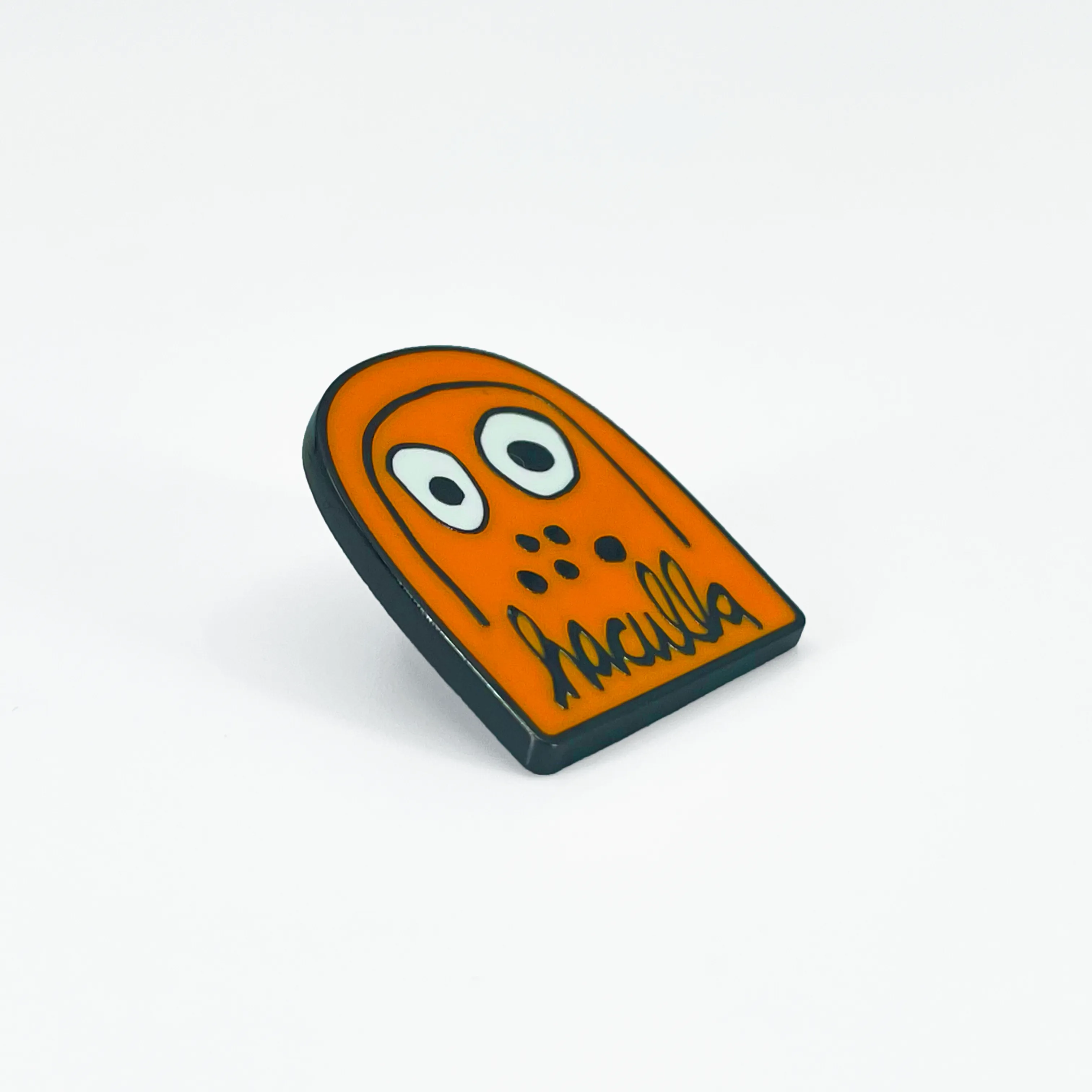 ORANGE MONSTER PIN