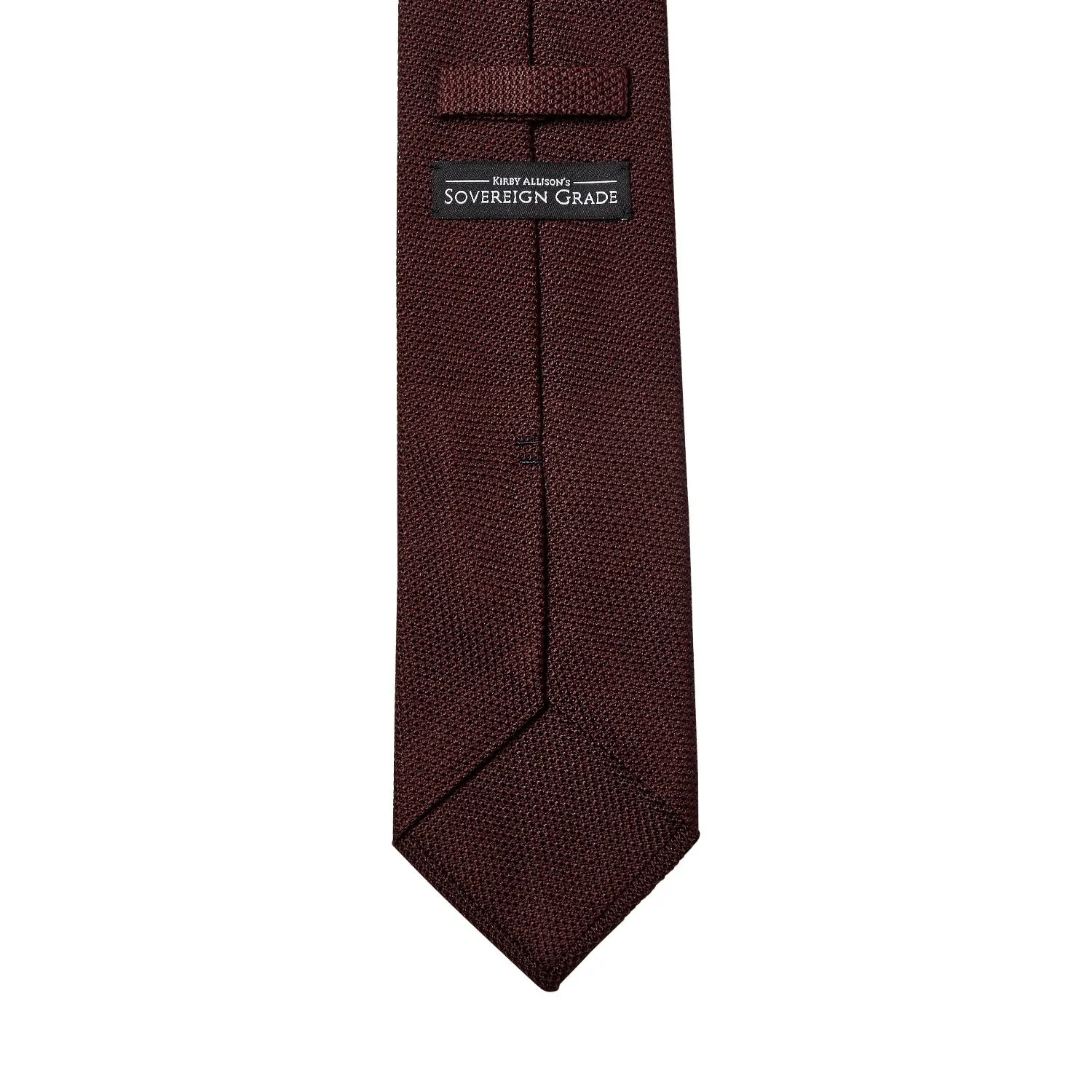 Sovereign Grade Grenadine Fina Burgundy Tie