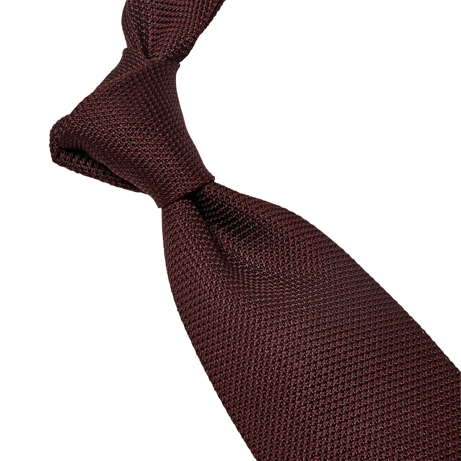 Sovereign Grade Grenadine Fina Burgundy Tie