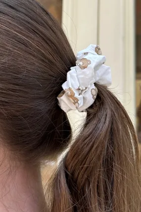 Teddy Bear Scrunchie