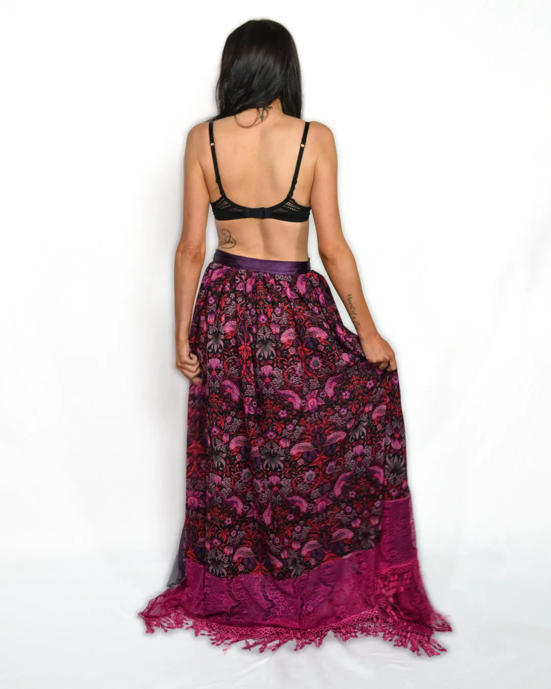 The 'Strawberry Fields' Wrap Skirt