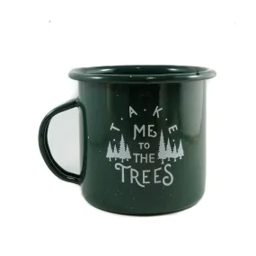 The Trees Enamel Cup