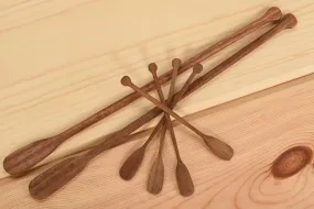 Wooden Paddle Stir Sticks